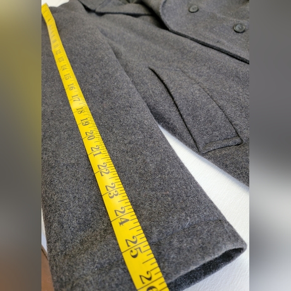 Men's Lauren Ralph Lauren Wool Blend Peacoat - Picture 6 of 6
